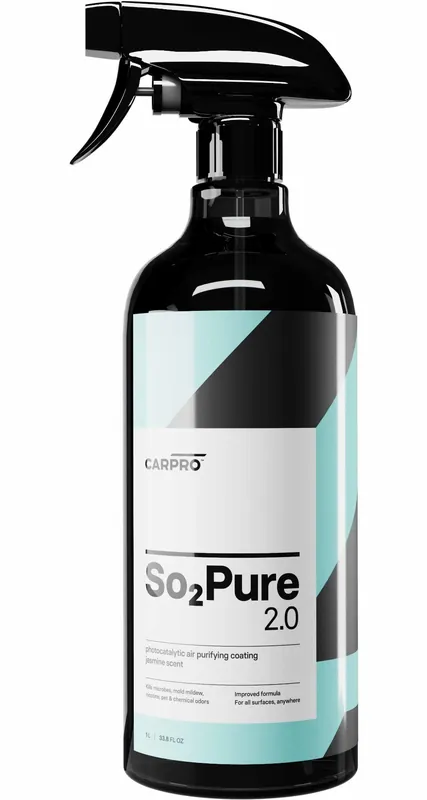 Cumpărături sigure Eliminator de mirosuri CarPro SO2Pure 2.0 (1 l)