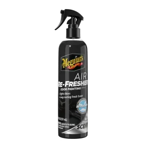Meguiar's Air Re-Fresher Odor Fighting Spray - Black Chrome Scent (237 ml) Livrare gratuită