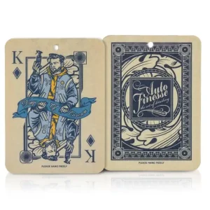 Odorizant de cameră cu parfum suspendat Auto Finesse, cu cărți de joc, KING Reduceri
