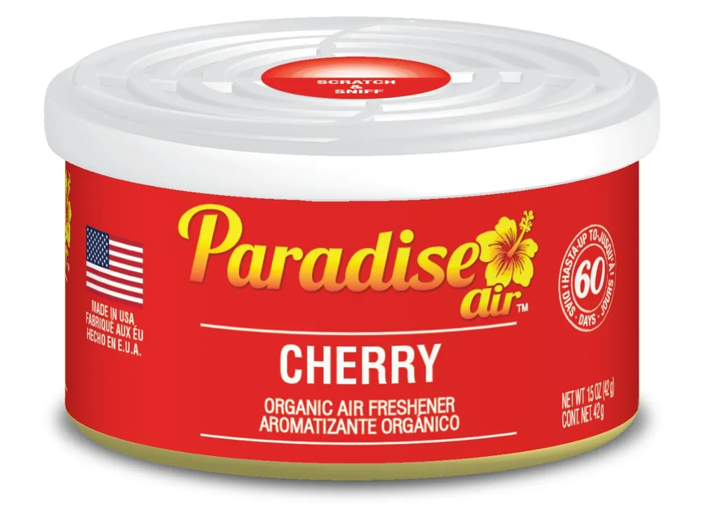 Odorizant organic Paradise Air cu aromă de cireșe (42 g) Preț mic