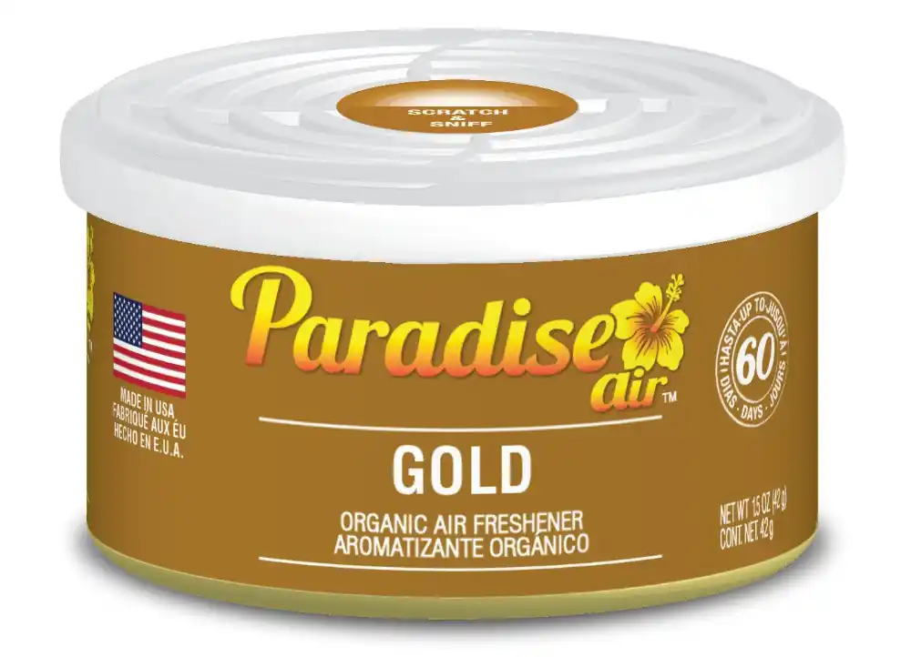Odorizant organic Paradise Air Gold - Ursuleți de gumă (42 g) Retur ușor