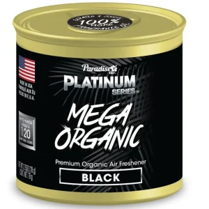 Paradise Air Mega Odorizant de cameră organic negru (78 g) Transport gratuit