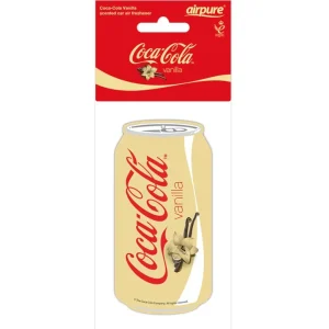 Plată securizată Odorizant de cameră Airpure Coca-Cola cu parfum suspendat, parfum Coca-Cola Vanilie - doză