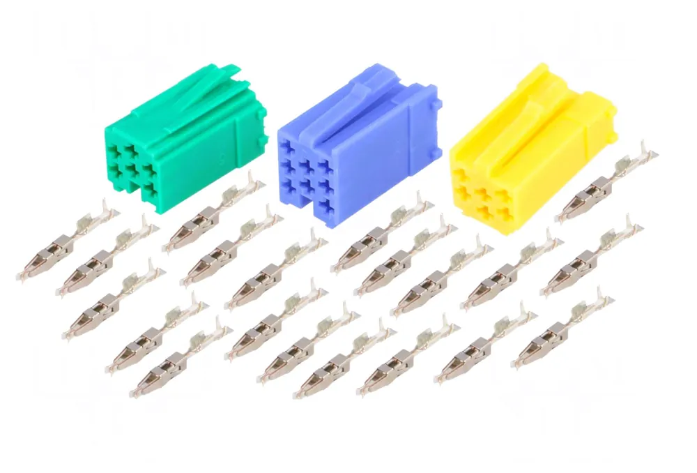 Set de conectori Mini ISO cu pini 4carmedia 361441 Livrare rapidă