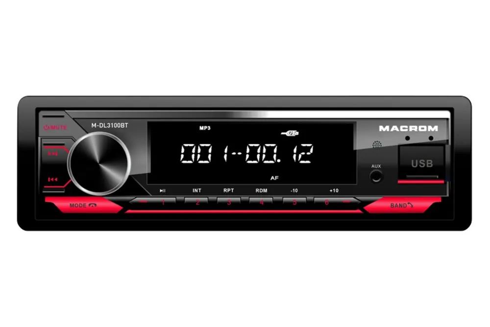 Radio auto Macrom M-DL3100BT Plată securizată