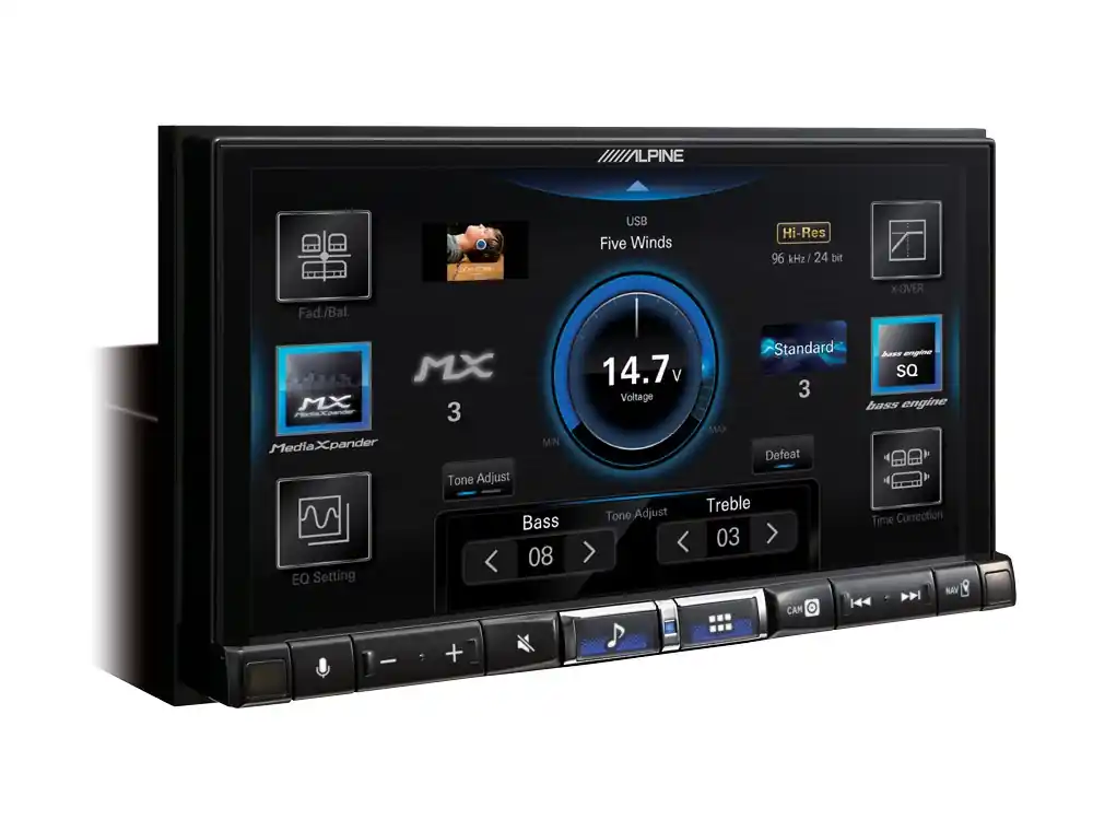 Plată securizată Radio auto multimedia Alpine iLX-705D