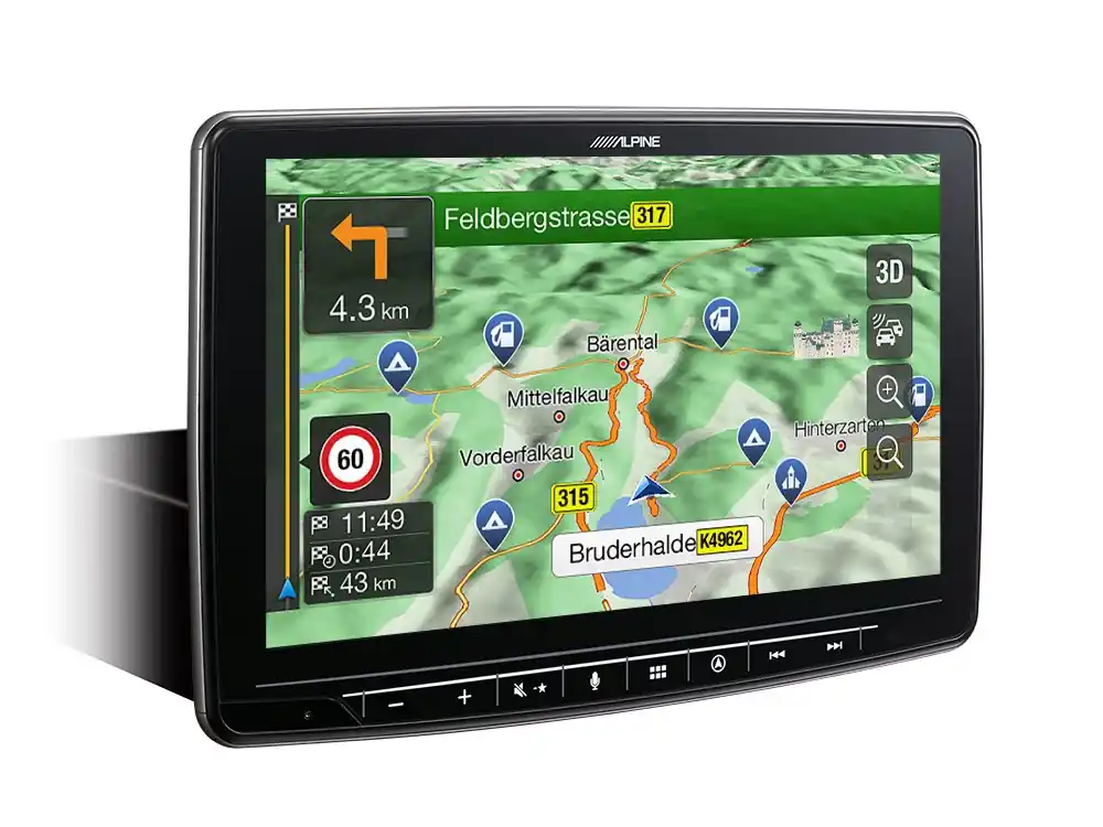 Promoție Unitate de navigație avansată Alpine INE-F904DC