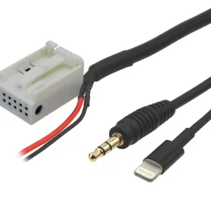 Adaptor AUX și Apple Lightning VW / Seat / Škoda Retur ușor