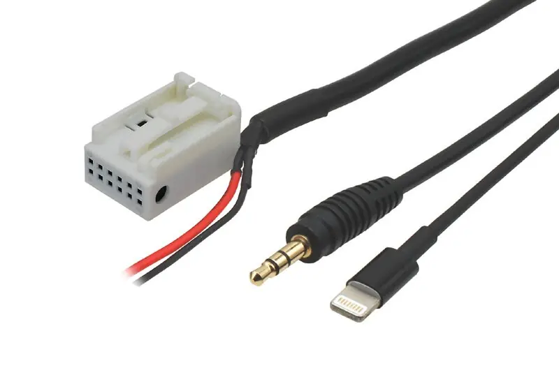 Adaptor AUX și Apple Lightning VW / Seat / Škoda Retur ușor