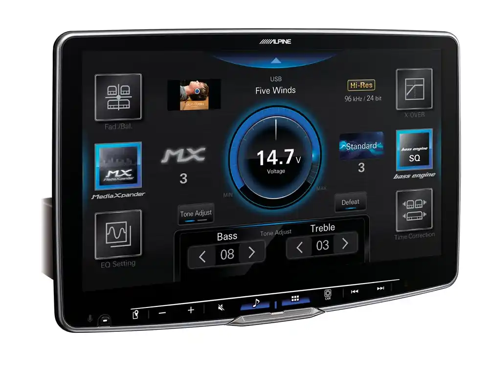 Cumpărături sigure Radio auto multimedia Alpine iLX-F115DU