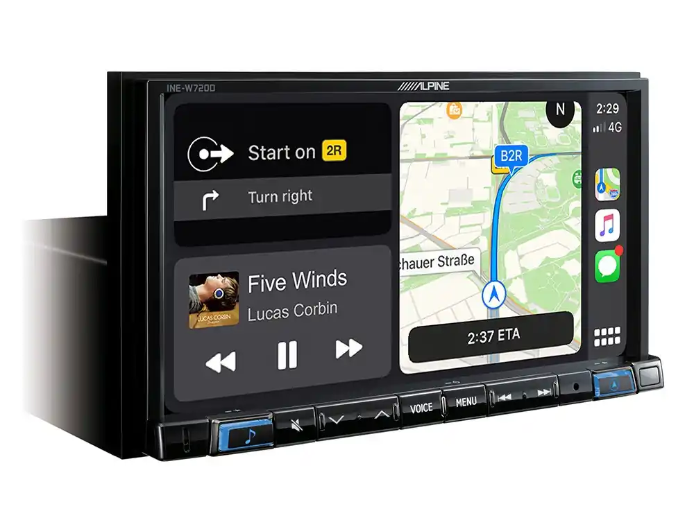 Ofertă exclusivă Stație media mobilă Alpine INE-W720DC